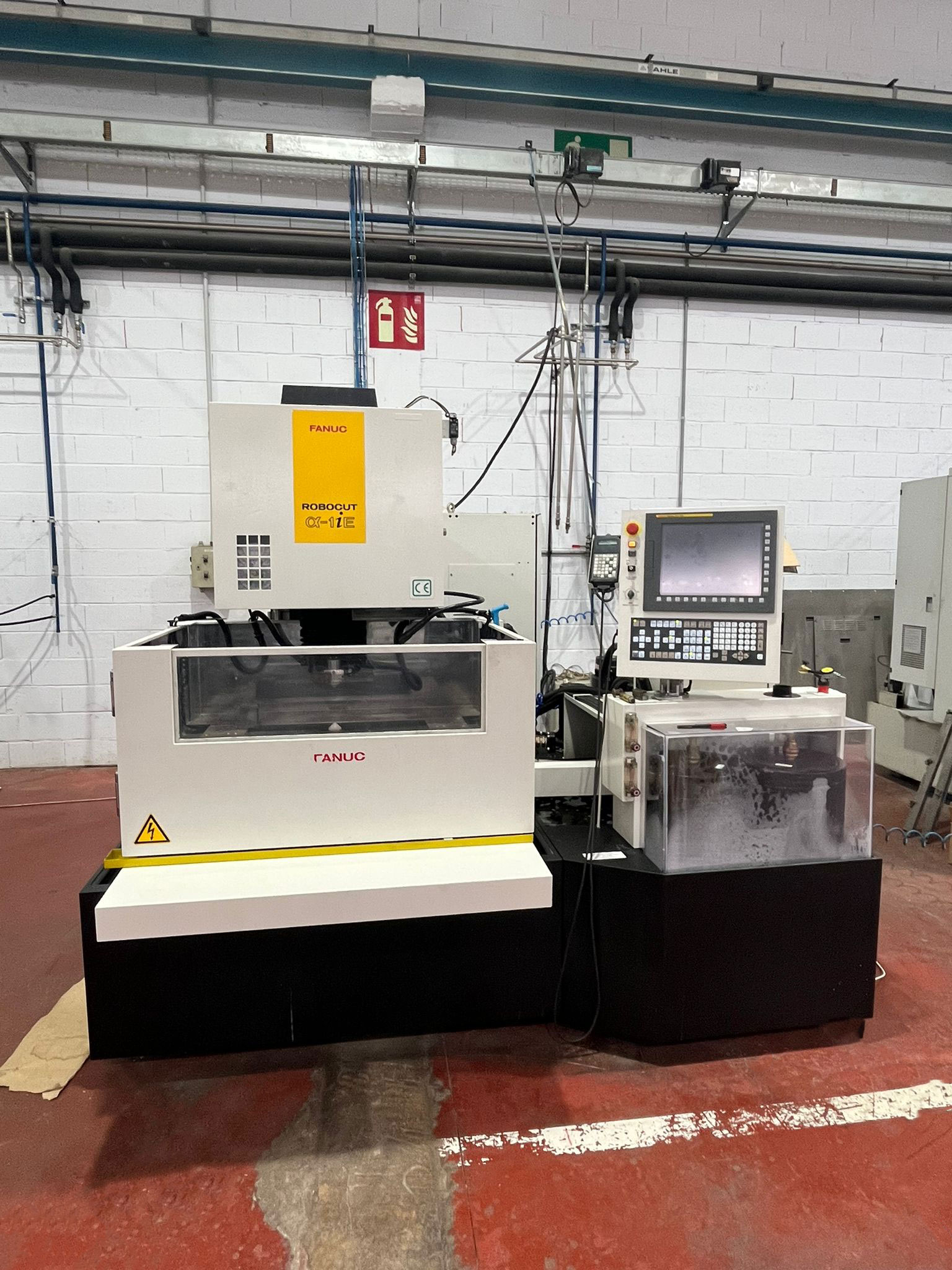 Inicio 7 FANUC, modelo Robocut Alpha 1 iE